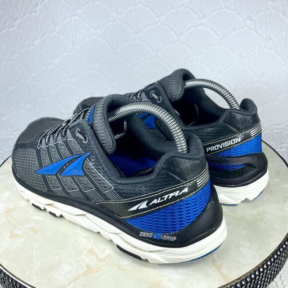 Altra Sneakers Men 8 Charcoal Blue Provision 3 Zero Drop Athletic Running Shoes - Picture 9 of 12